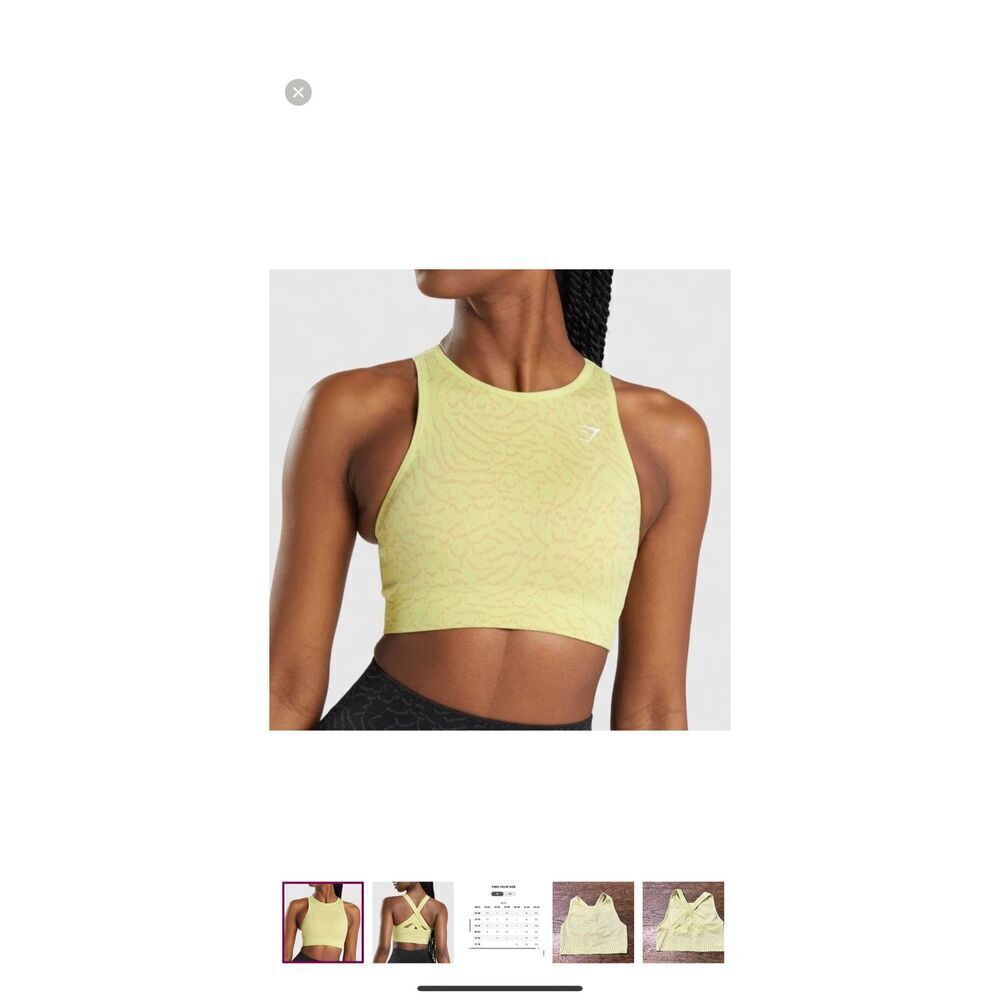 Gymshark sports bra size small